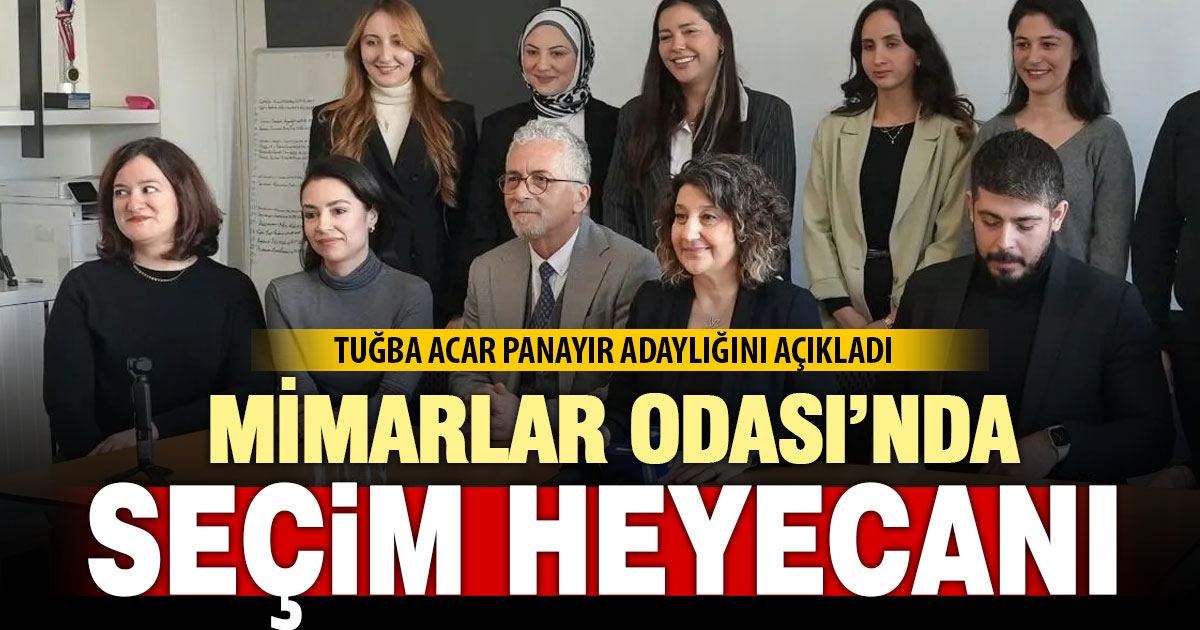 Mimarlar Odası Denizli Şubesi genel kurula gidiyor: Panayır adaylığını açıkladı