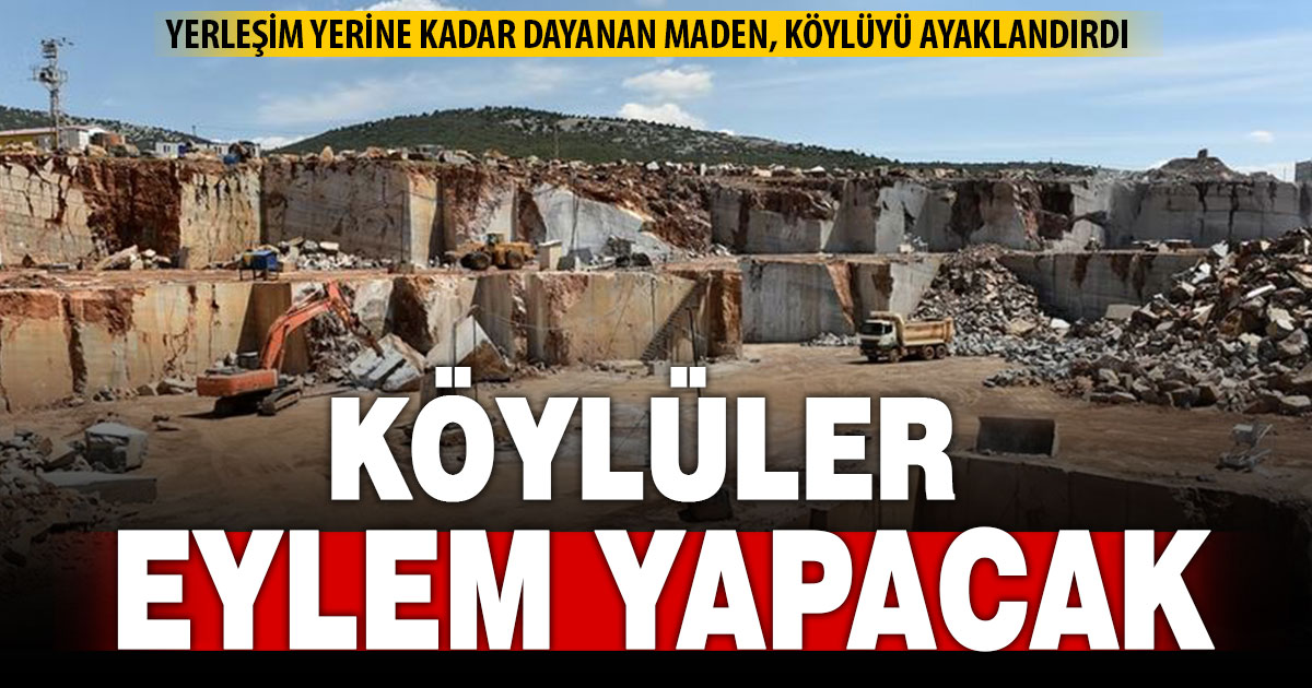 Kale Kırköy’de maden isyanı büyüyor: Köylüler eylem yapacak