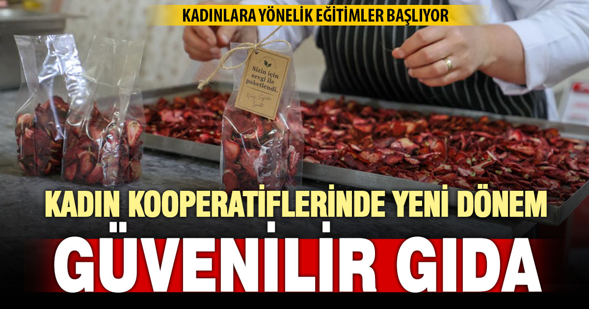 Güvenilir gıdada kadın eli Denizli’de güçleniyor