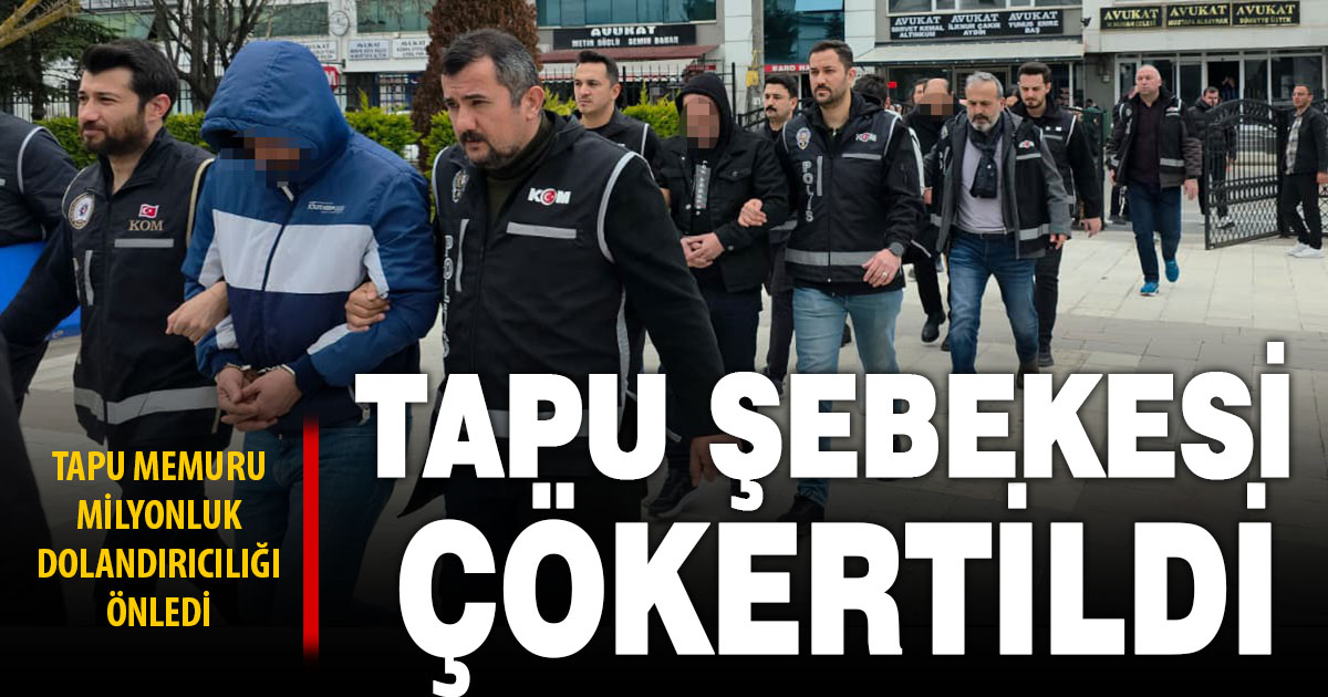 Tapu memurunun dikkati milyonluk vurgunu engelledi  