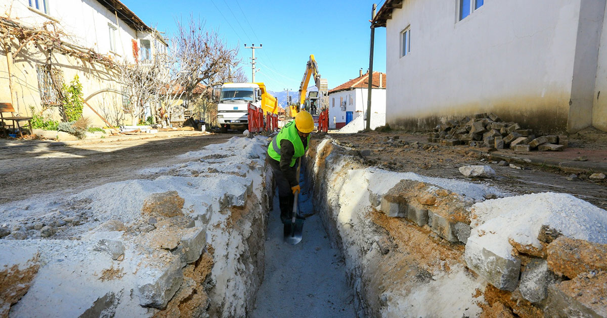 Acıpayam Dedebağı’na yeni içme suyu hattı
