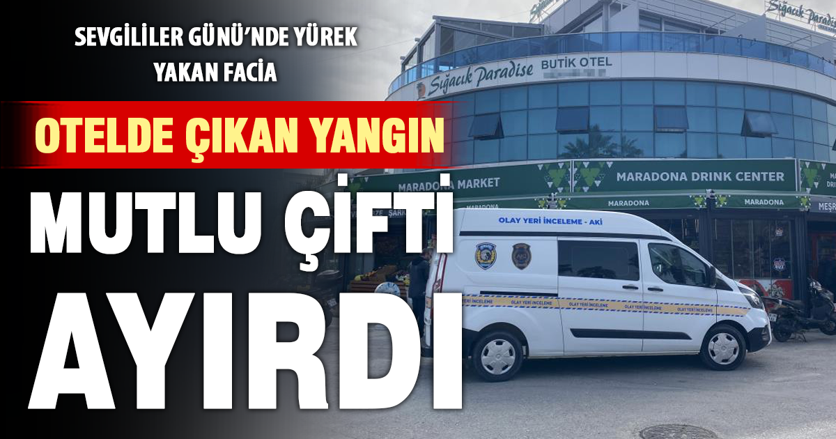 İzmir'de Sevgililer Günü tatili faciayla bitti: 1 ölü, 1 ağır yaralı 
