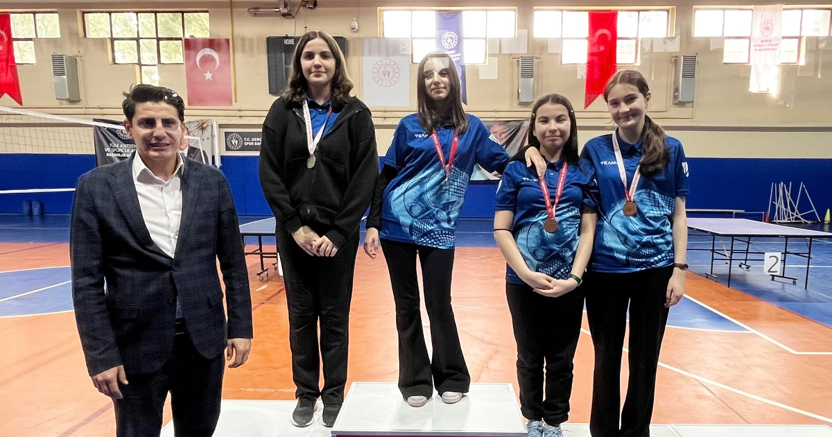 Çal’da Okul Sporları Masa Tenisi İlçe Şampiyonası tamamlandı