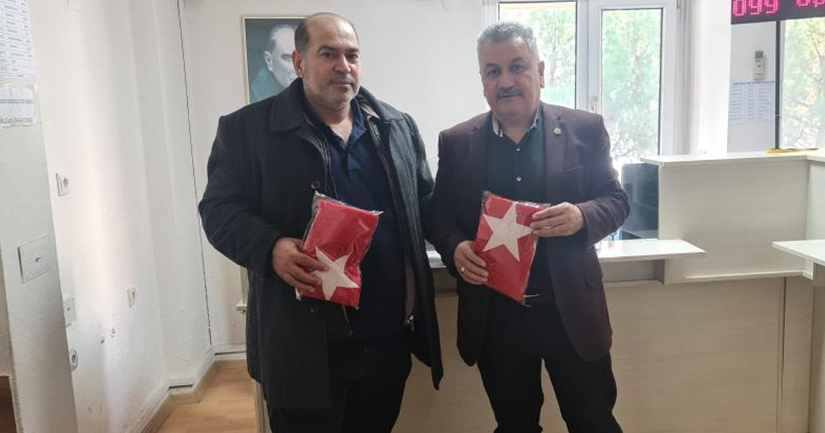 Buldanlı üreticilerden bayrak kampanyası