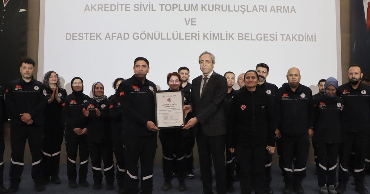 PAÜ Arama Kurtarma Ekibi AFAD Başkanlığı’nın Düzenlediği 6 Şubat Depremleri Anma Etkinliklerine Katıldı