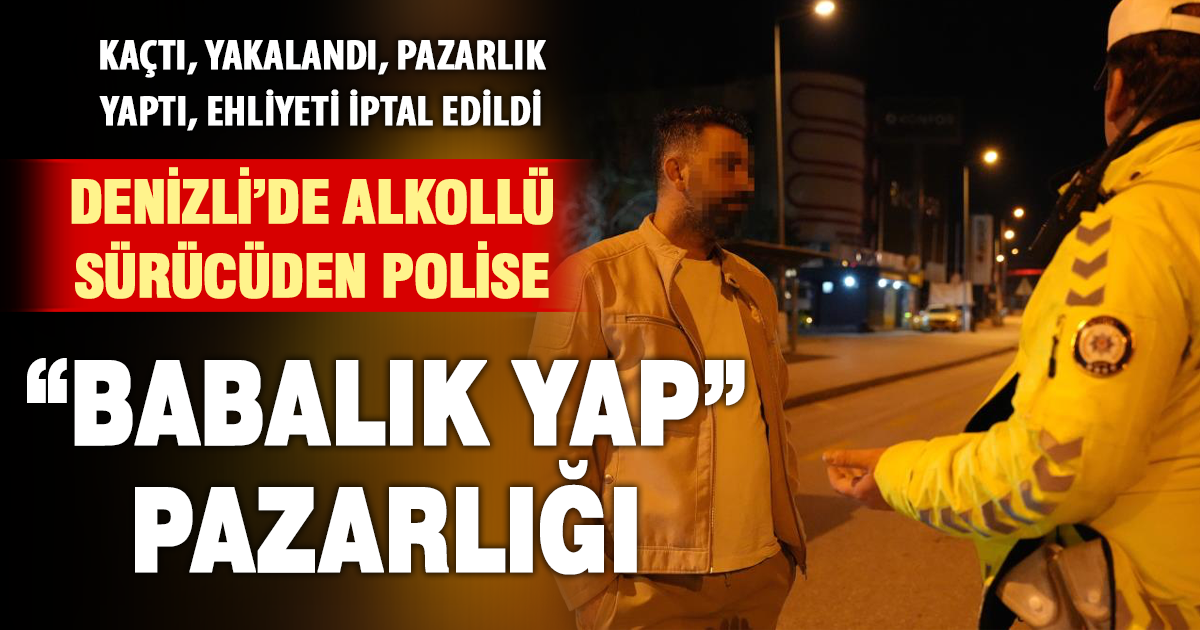 Polisten ‘babalık’ yapmasını isteyen alkollü sürücü gazetecinin şarjının bitmesini diledi 