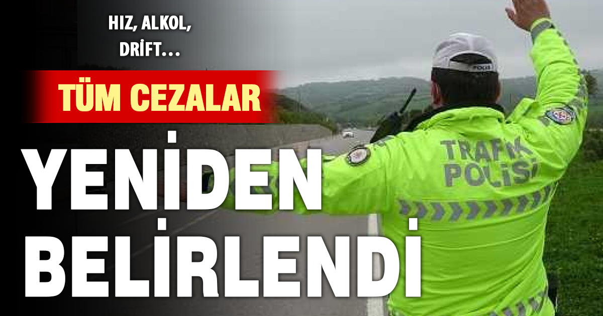 Yeni trafik cezaları yürürlükte: İhlallere ağır yaptırımlar