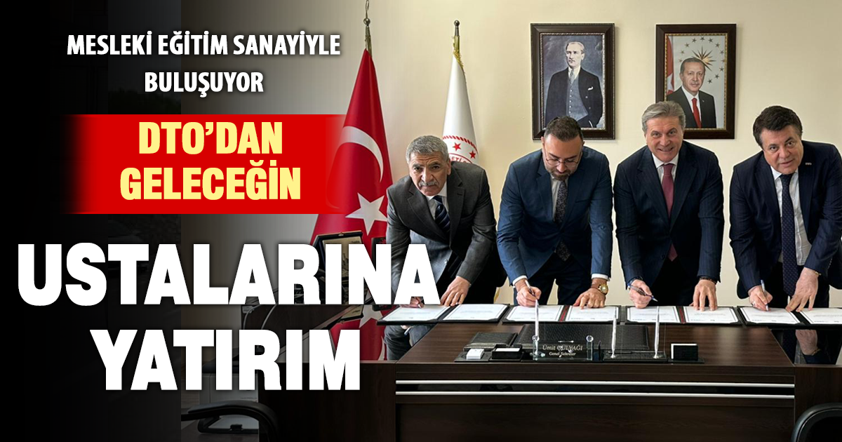 DTO, GELECEĞE YATIRIM YAPIYOR