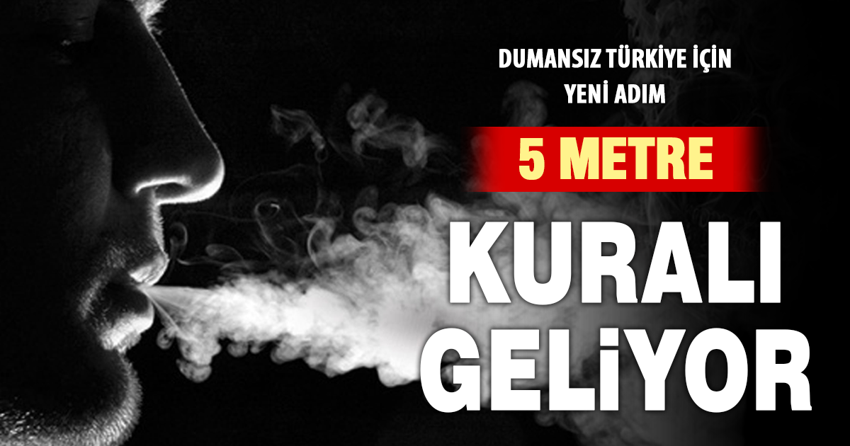 Sigara yasaklarında yeni dönem: Bina girişlerinde 5 metre kuralı geliyor
