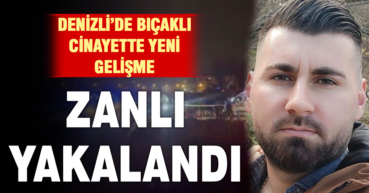 Bıçaklı cinayetin faili yakalandı 