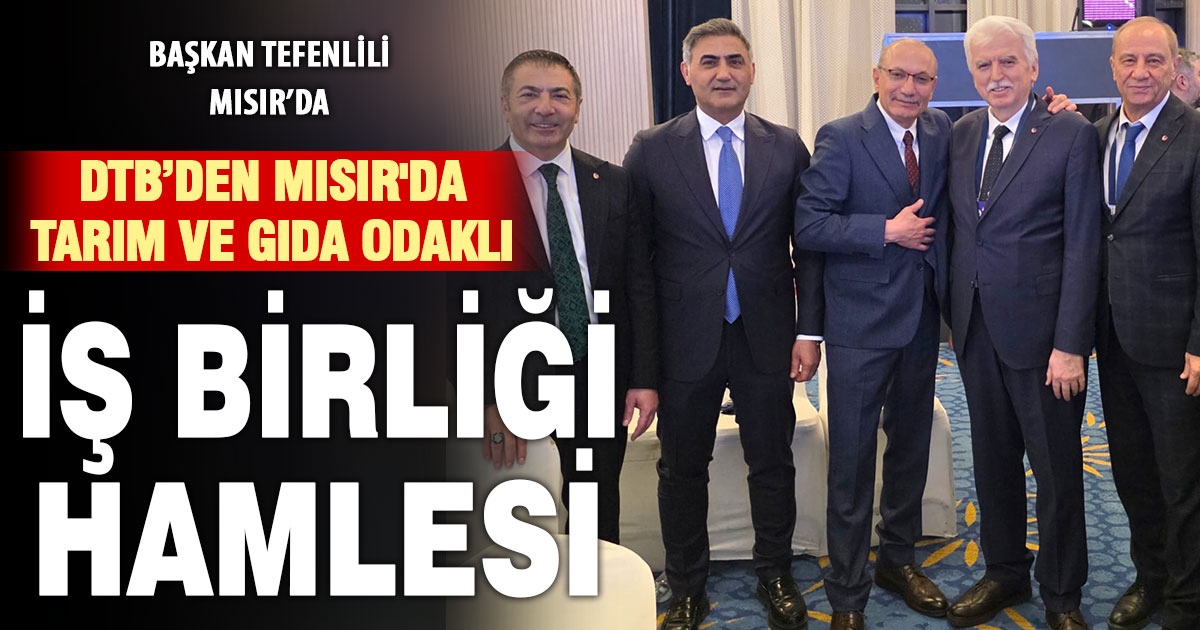 Denizli Ticaret Borsası, Mısır ile iş birliği yaptı