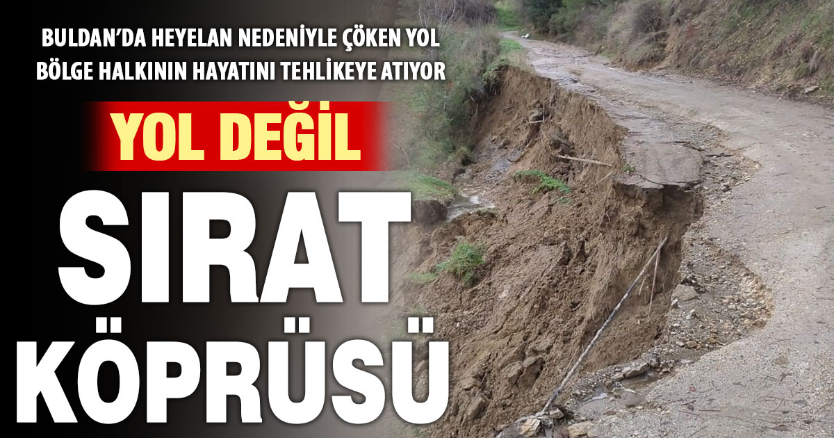 Bozuk yol yağışların ardından çileye döndü  