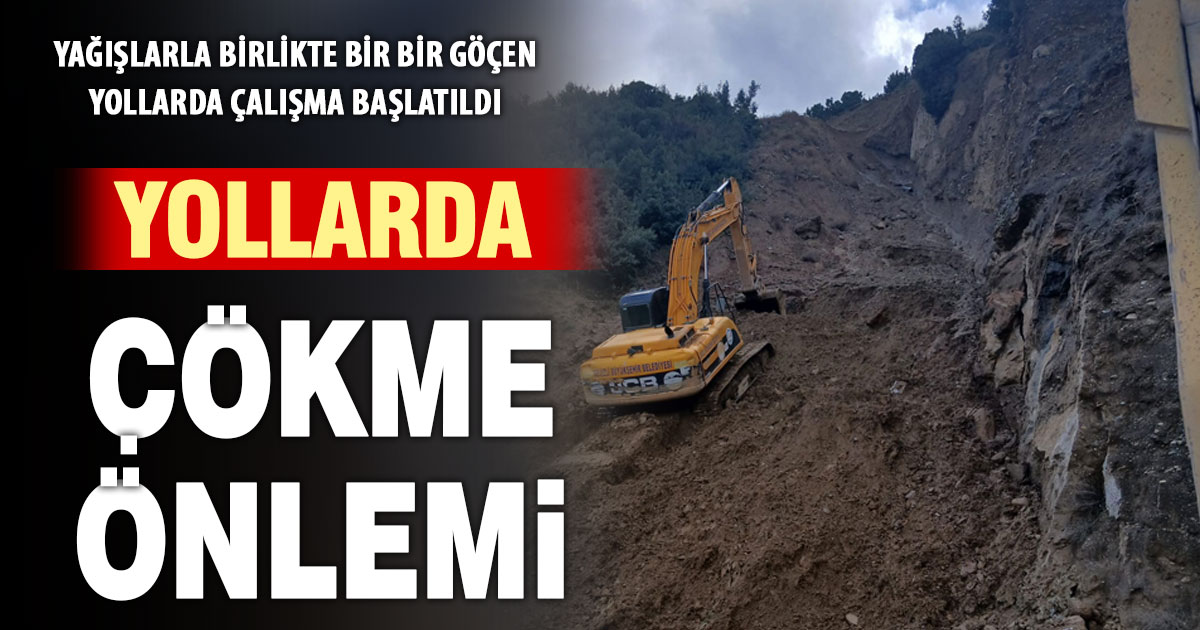 Buldan ve Babadağ’da riskli yollarda ‘çökme riskini azaltma’ çalışması