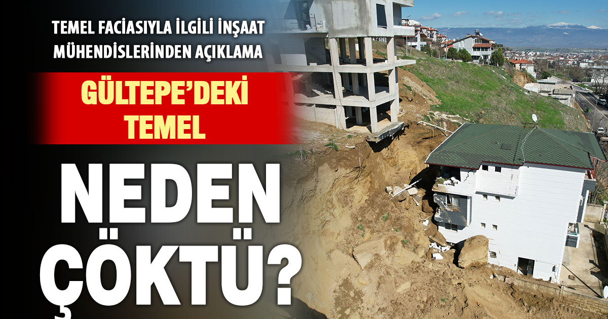 İMO’dan Gültepe’deki temel faciası ile ilgili açıklama: Faciayı, bilim önler