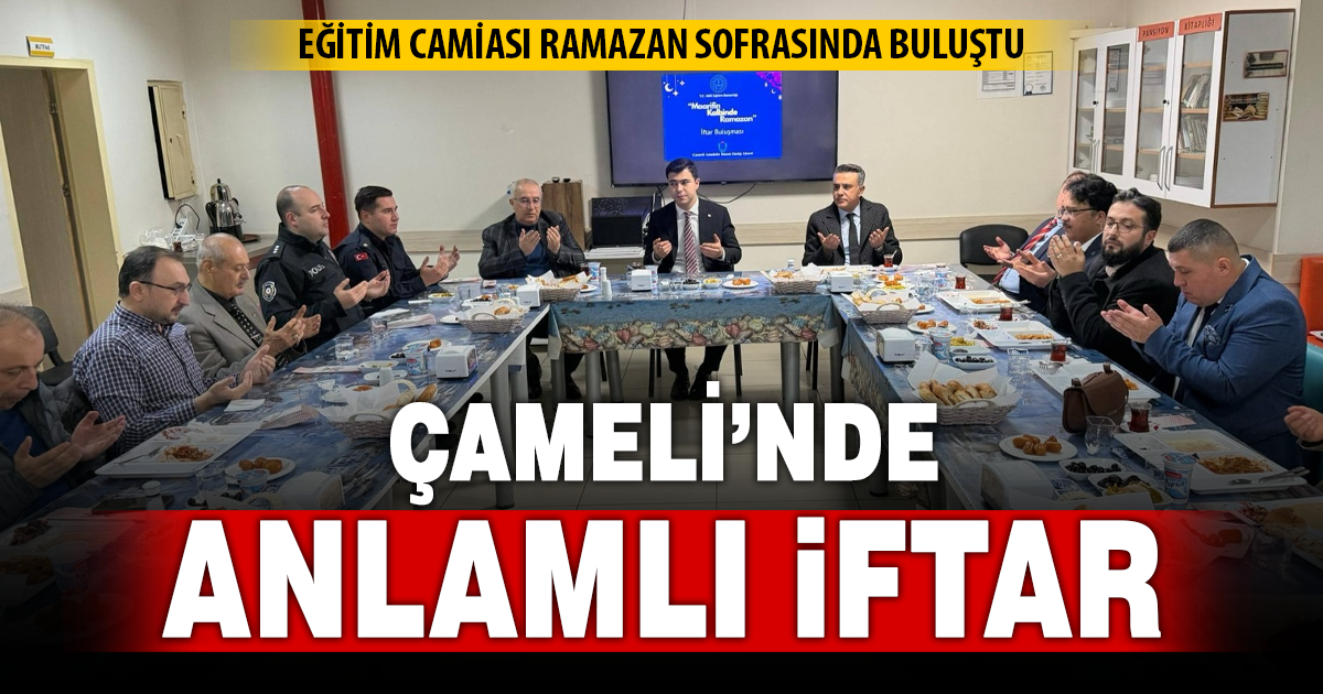 Çameli’nde gönüller aynı sofrada buluştu
