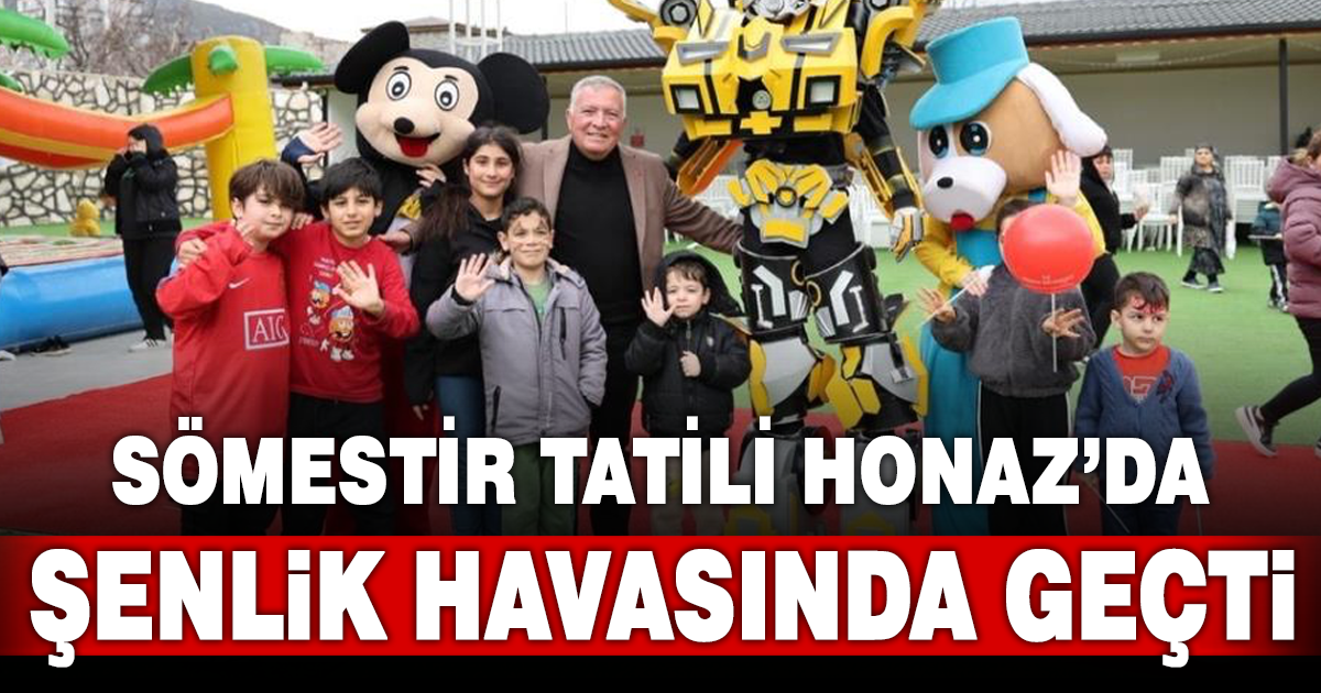 Honaz’da sömestir eğlencesi müzikle renklendi 