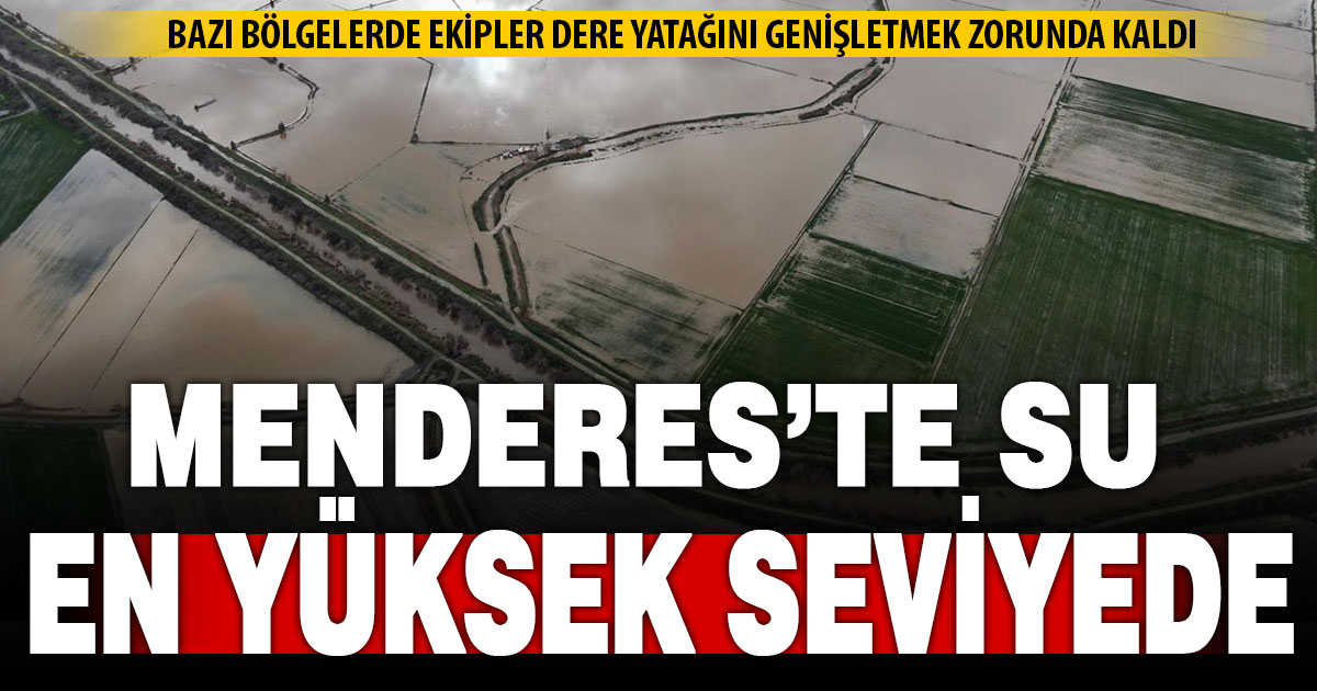 Menderes Nehri eski ihtişamına kavuştu