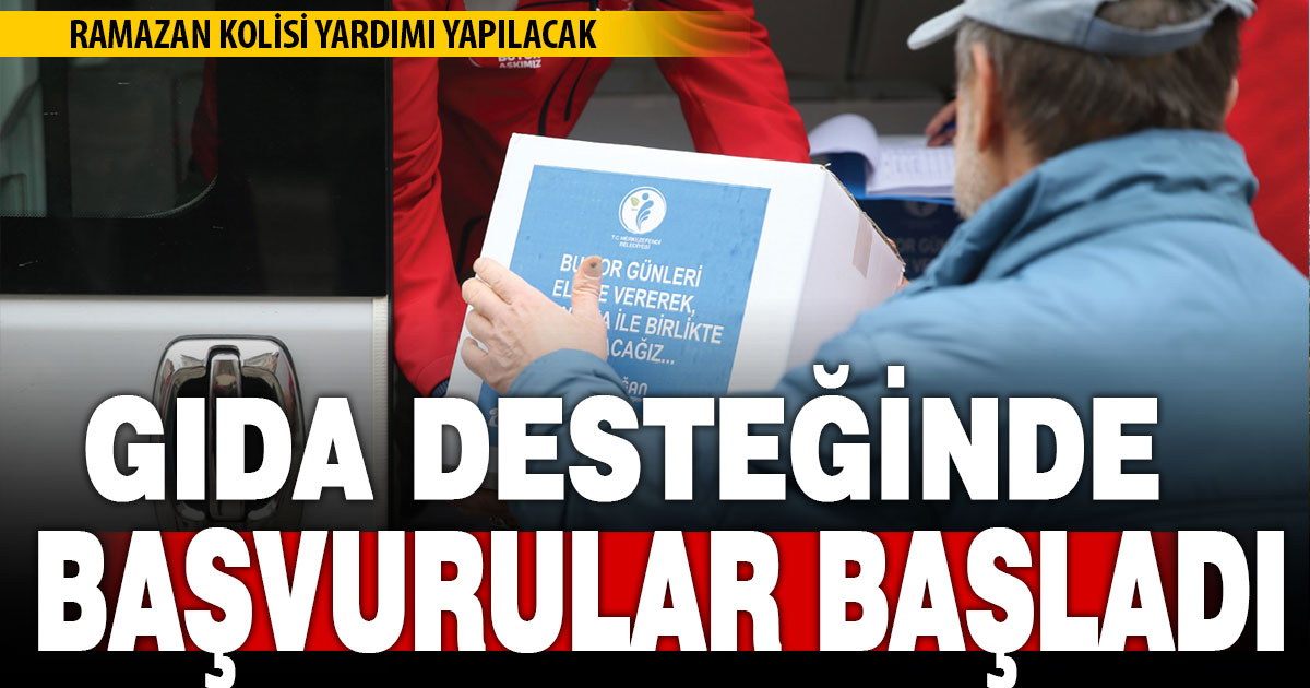 Merkezefendi’de Ramazan ayı gıda kolisi desteği başvuruları başladı