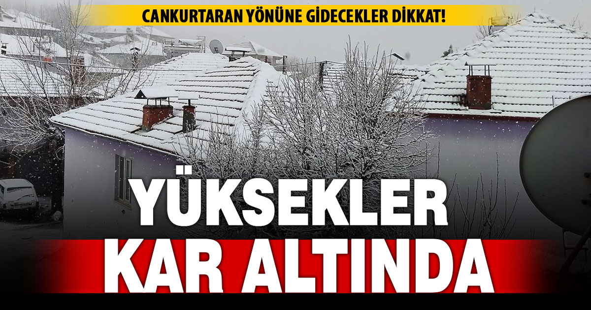 Denizli’nin yüksek kesimlerinde kar yağışı başladı: Cankurtaran’da teyakkuz