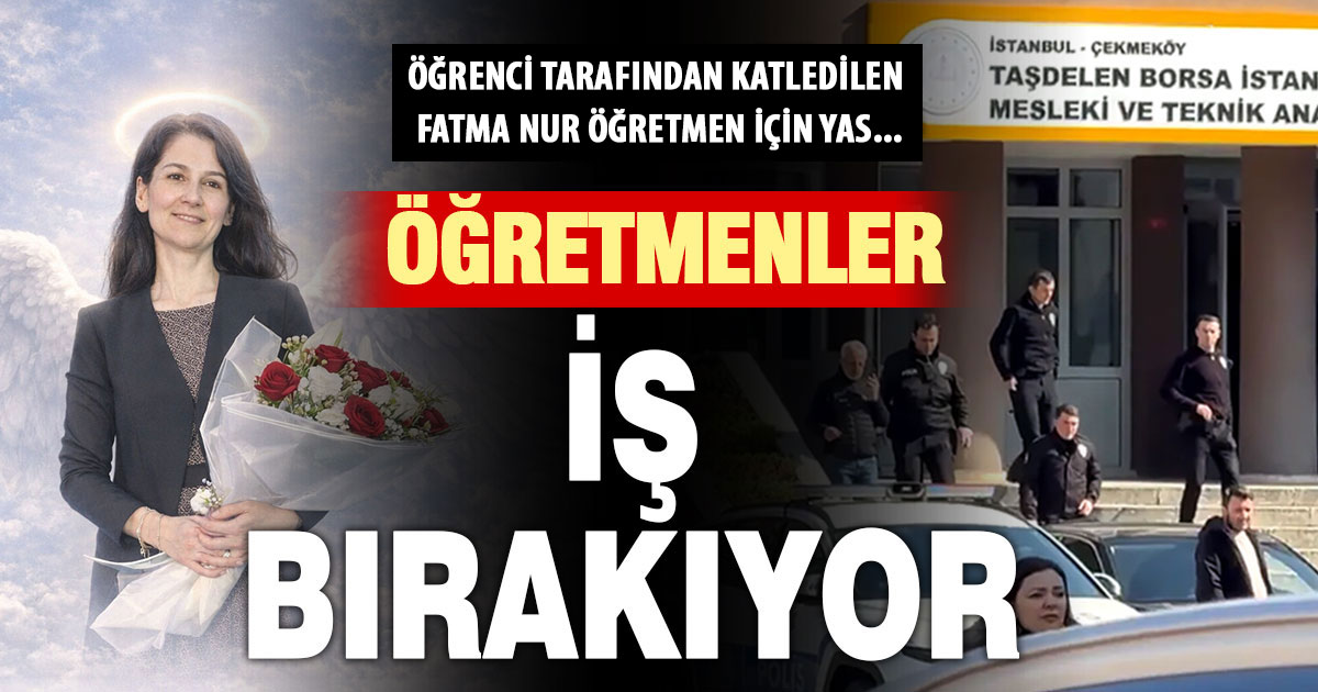 Öğretmen cinayeti ülkeyi yasa boğdu: Sendikalar iş bırakıyor