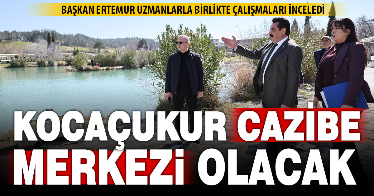 Başkan Ertemur Kocaçukur’daki çalışmaları uzmanlarla birlikte inceledi