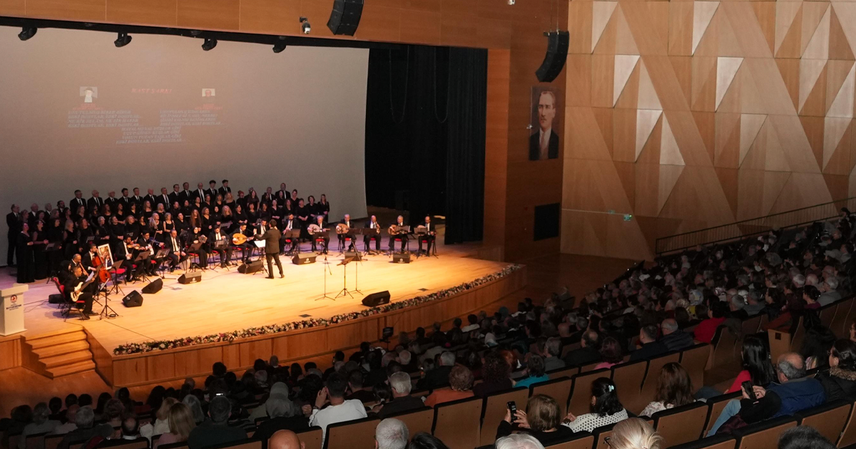 Türk Sanat Müziği Korosu’ndan anlamlı anma konseri