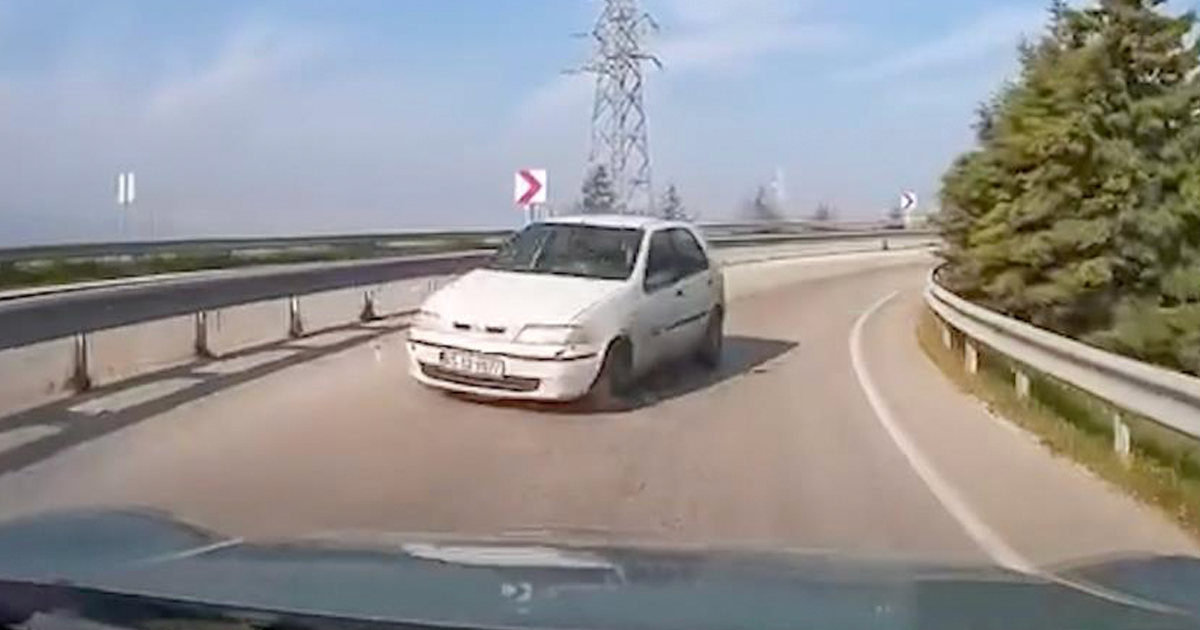 Ters yönde seyir eden araç faciaya davet çıkardı
