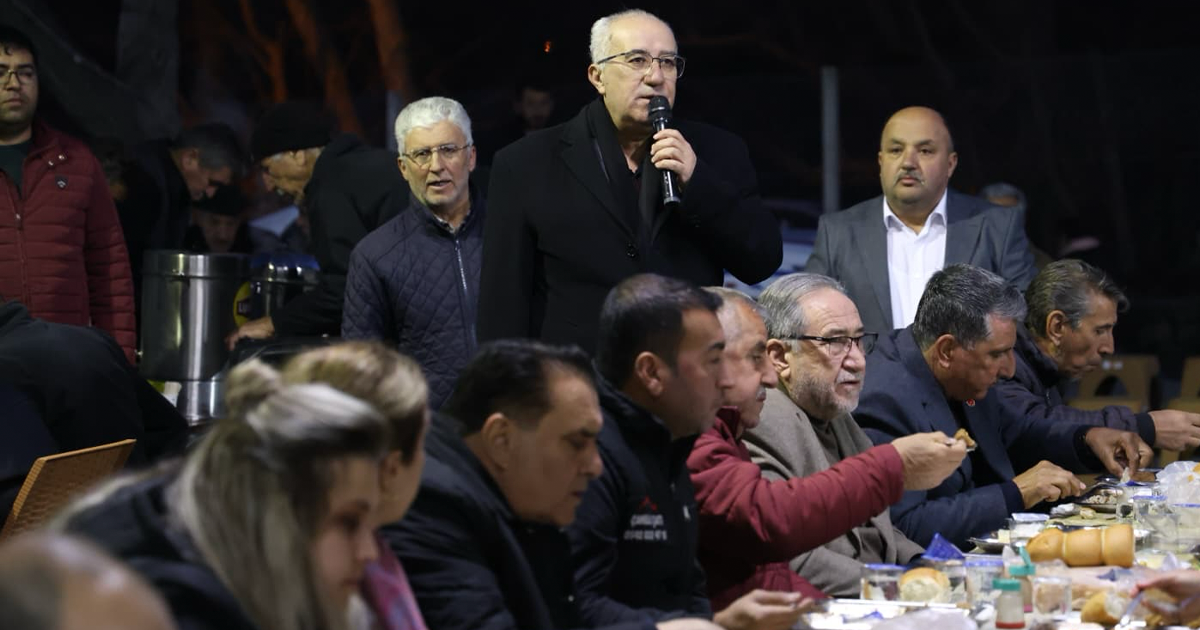 Belevi Mahallesi’nde iftar sofrası kuruldu