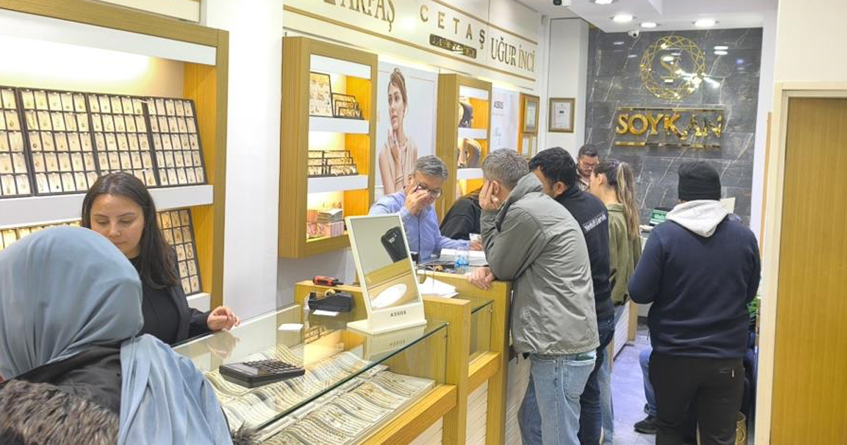 Muğla’da kuyumcularda çeyrek altın tükendi