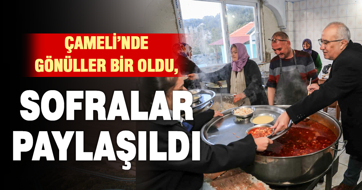 Karabayır Mahallesi’nde gönül birliğiyle iftar buluşması