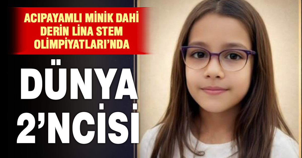 Acıpayamlı Derin Lina Yıldırım uluslararası başarılarıyla gururlandırdı