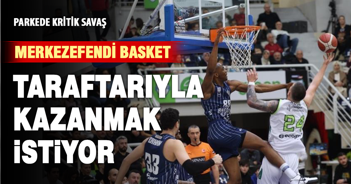 Yukatel Merkezefendi Belediyesi Denizli Basket, Aliağa Petkim maçı için taraftarlarını bekliyor