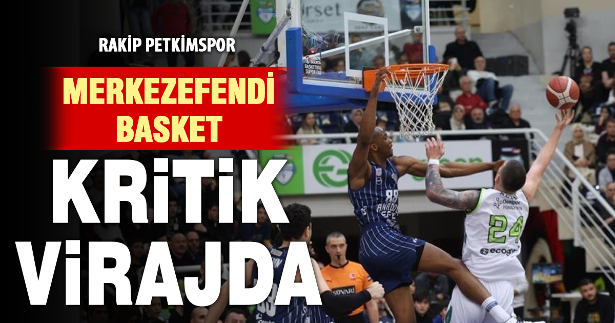 Merkezefendi Basket kritik virajda: Rakip Petkimspor