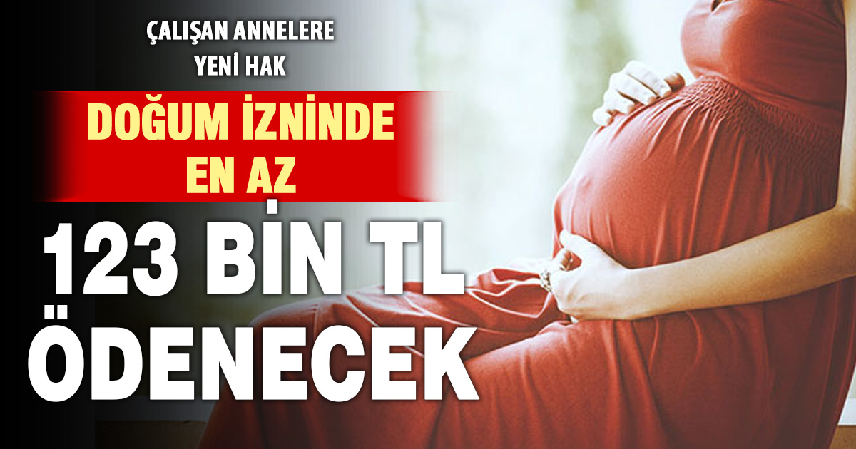 Doğum izninde yeni dönem: Annelere en az 123 bin TL ödeme