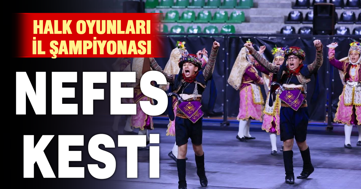 HALK OYUNLARI ŞÖLENİ İZLEYENLERİ MEST ETTİ