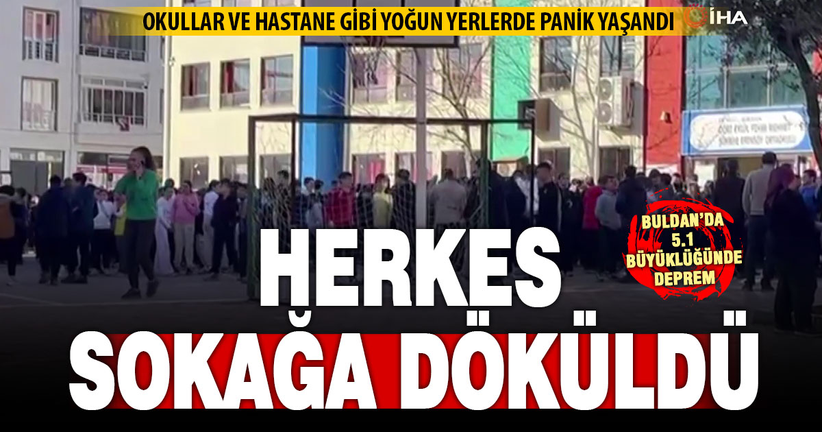 Buldan’da deprem sonrası büyük panik