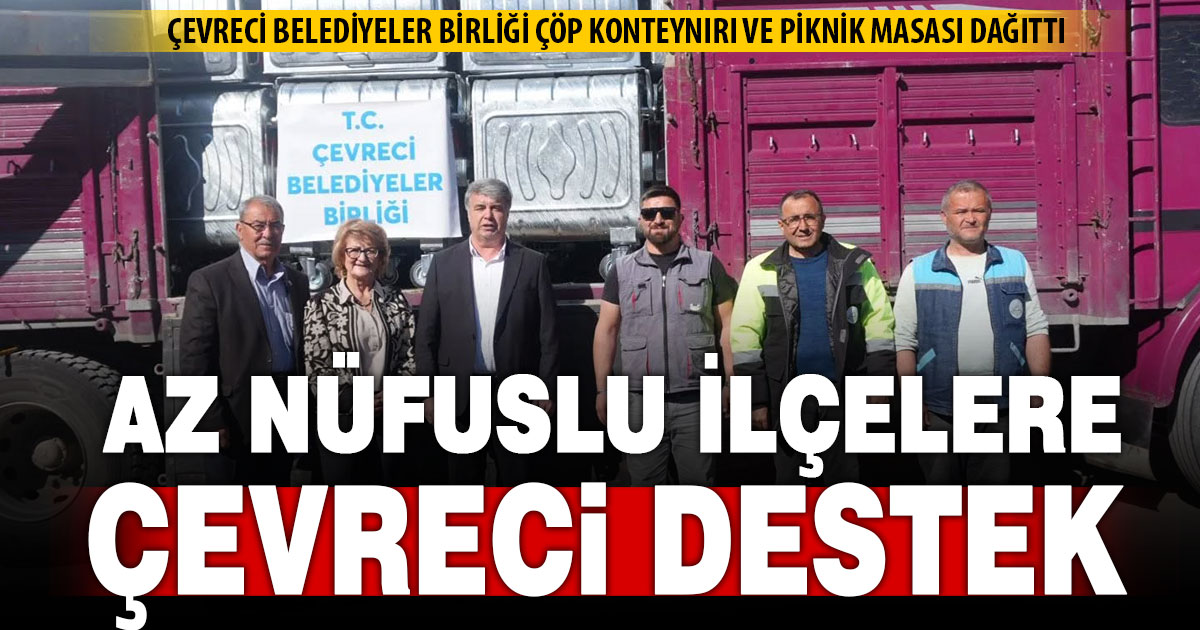 Çevreci Belediyeler Birliği’nden Denizli’ye çevre desteği