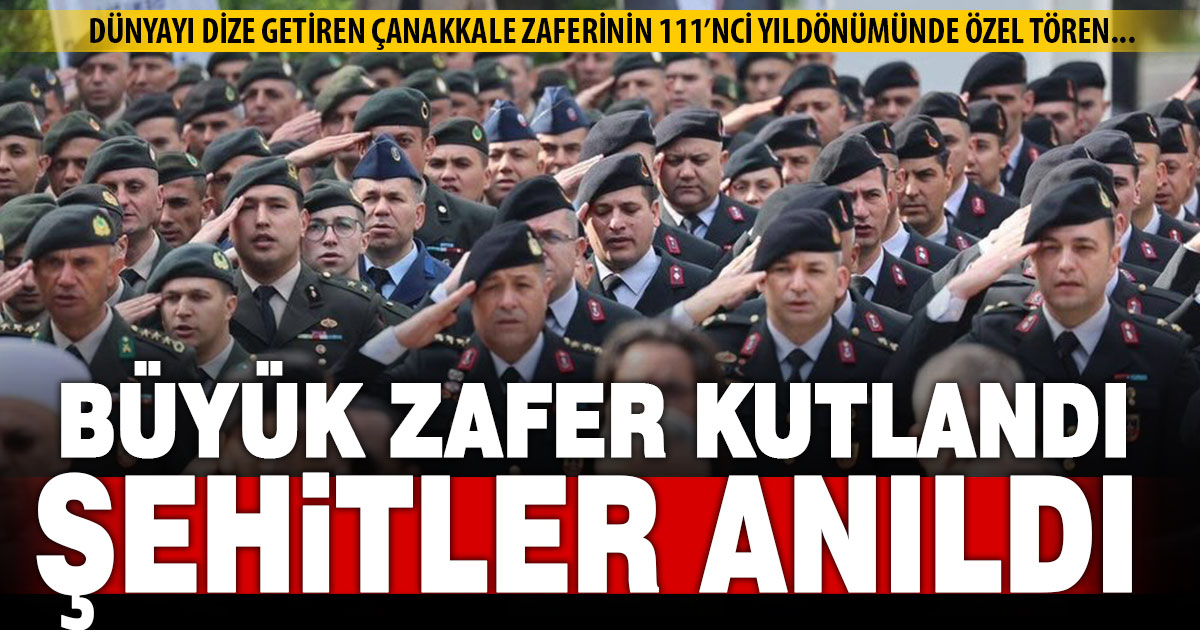 Denizli’de 18 Mart Çanakkale Deniz Zaferi ve şehitleri Anma Günü