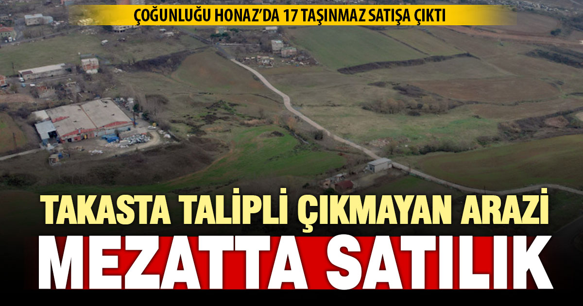 Honaz ve Pamukkale’deki 17 taşınmaz ihaleyle satılacak
