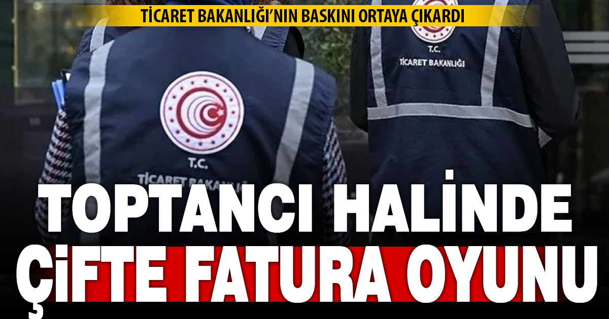 Toptancı halinde çift fatura ile perakende fiyatları yükselten toptancılara operasyon