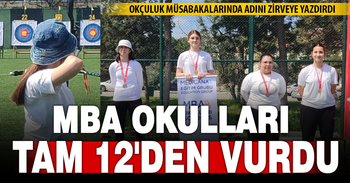 MBA Okulları tam 12’den  vurdu