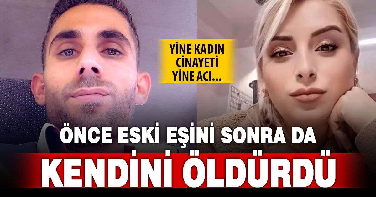 İzmir’de eski eşini öldüren kişi aynı silahla intihar etti 