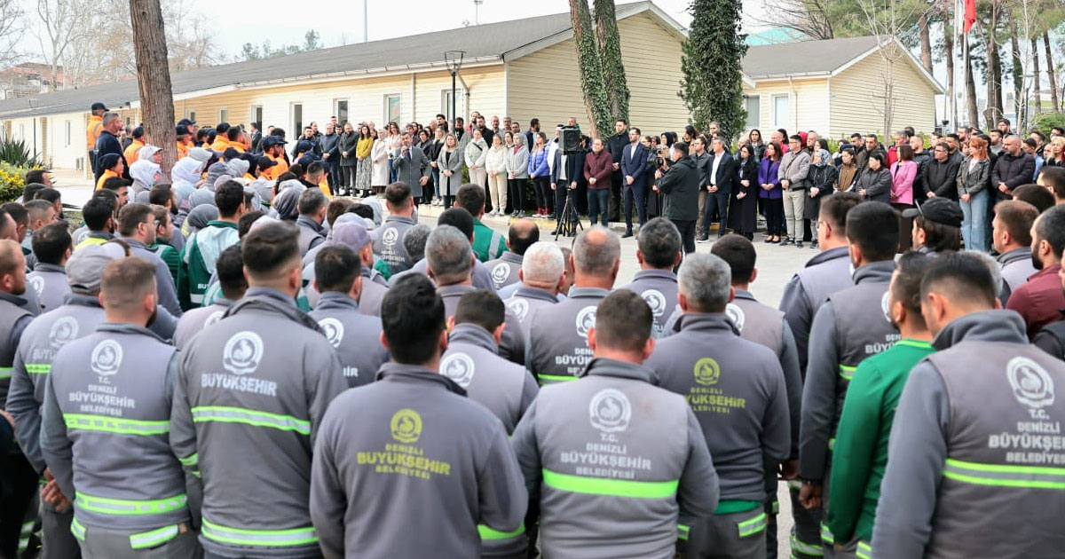 Büyükşehir’de bayramlaşma