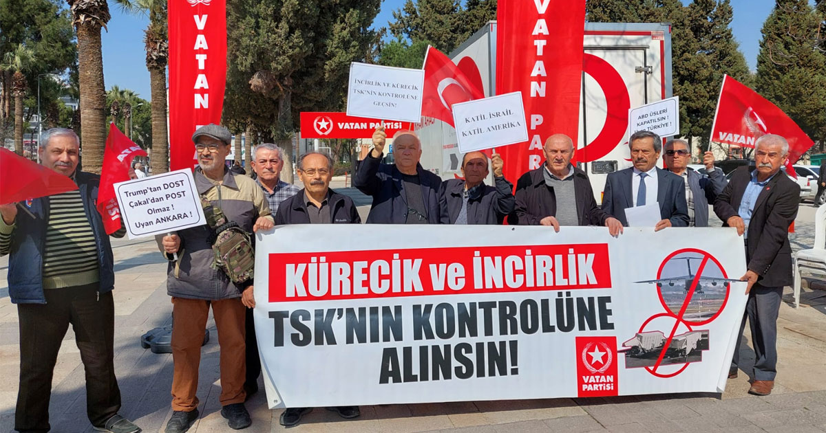 “İncirlik ve Kürecik üslerine el konsun!”