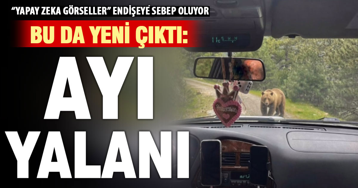 Denizli dağlarında “ayı var” yalanı paniğe neden oluyor