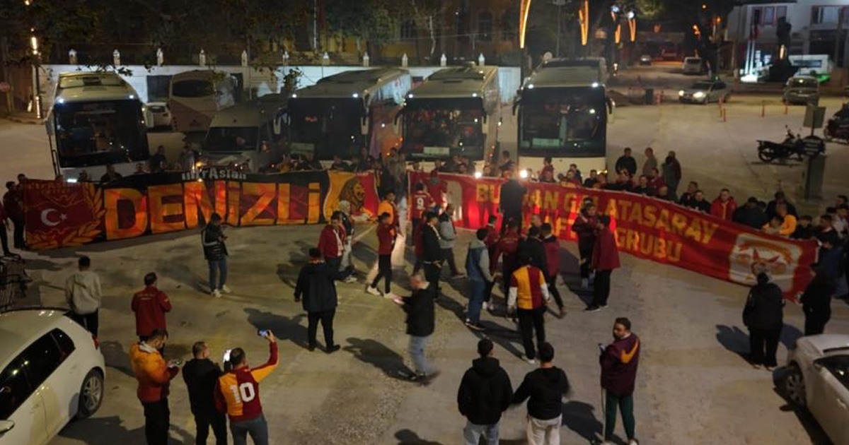 Buldanlı Galatasaraylılar RAMS Park’a çıkarma yaptı 