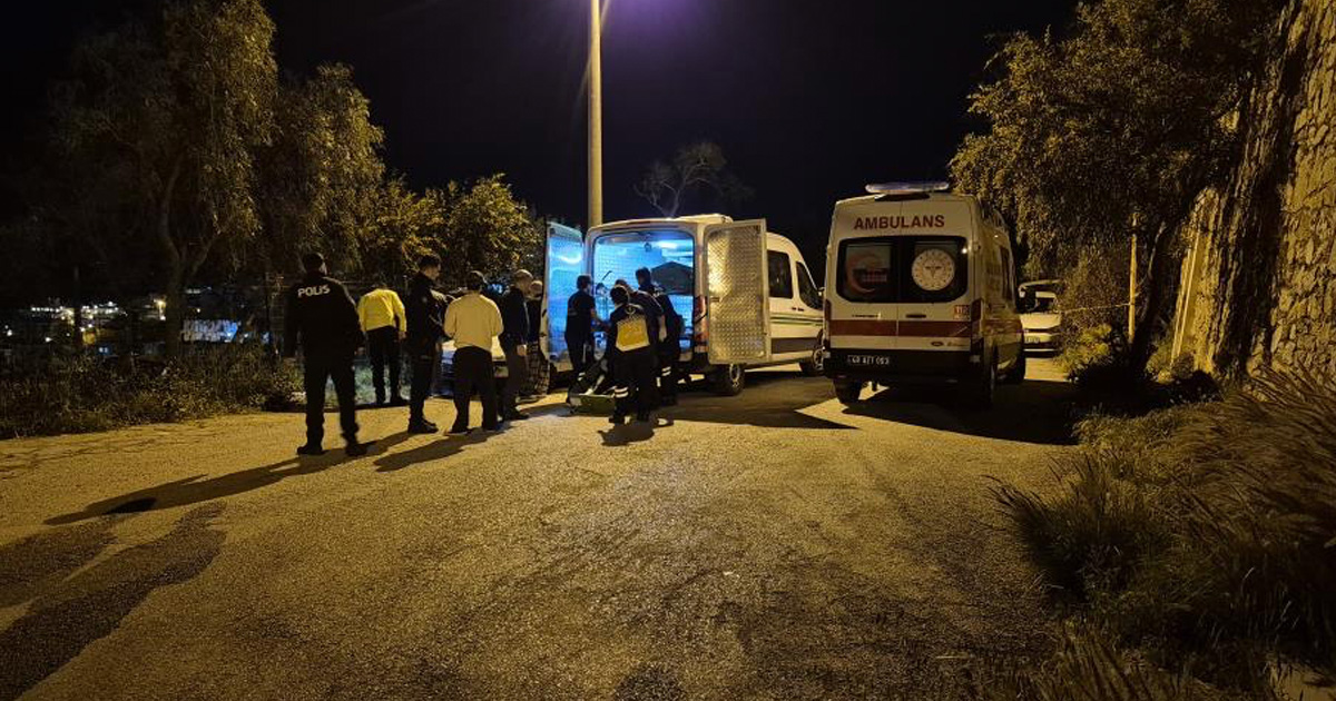 Bodrum’da kaza yapan motosiklet sürücüsü hayatını kaybetti 