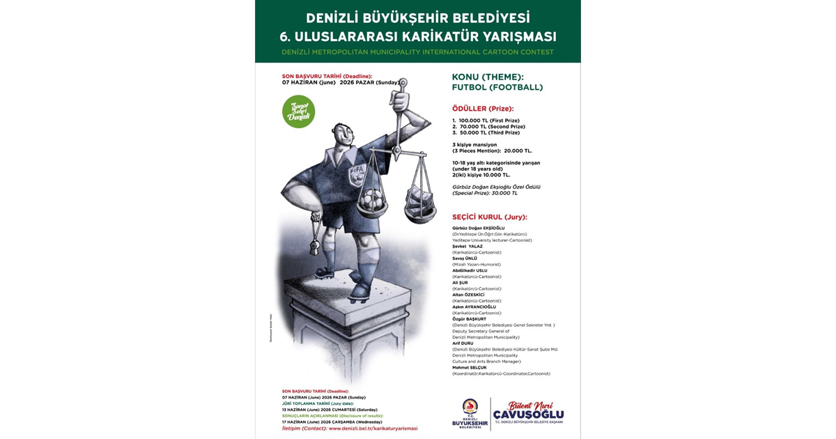 Uluslararası karikatür heyecanı başladı