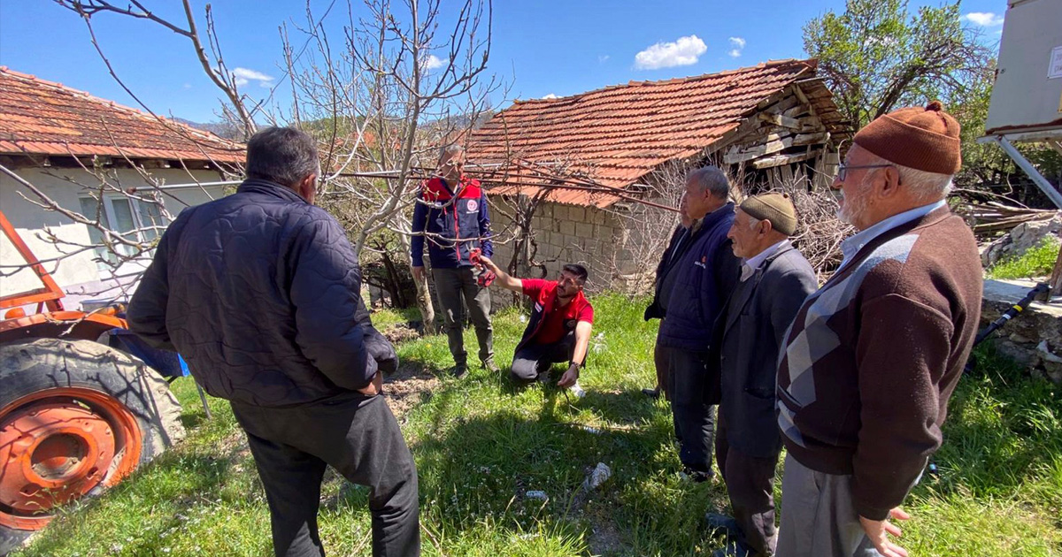 Denizli’de tarım ve gıda güvenliği için ekipler sahada