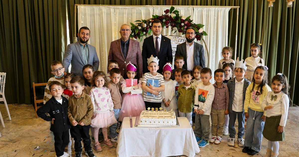 Çameli’nde miniklere Kur’an’a geçiş töreni